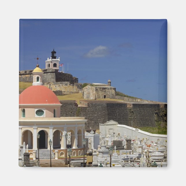 Íman Cemitério de Porto Rico à beira-mar (Frente)