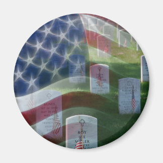 Íman Cemitério Nacional de Arlington, Bandeira American