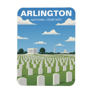 Íman Cemitério Nacional de Arlington Virgínia Viagem