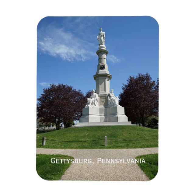 Íman Cemitério Nacional de Gettysburg (Vertical)