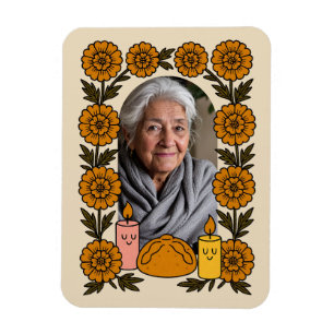 Íman Cempasúchil Ofrenda Altar Día de Muertos