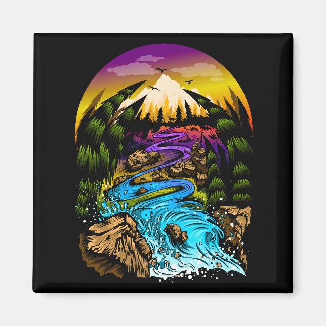 Íman Cena ao ar livre (Frente)