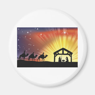 Íman Cena cristã da natividade do Natal