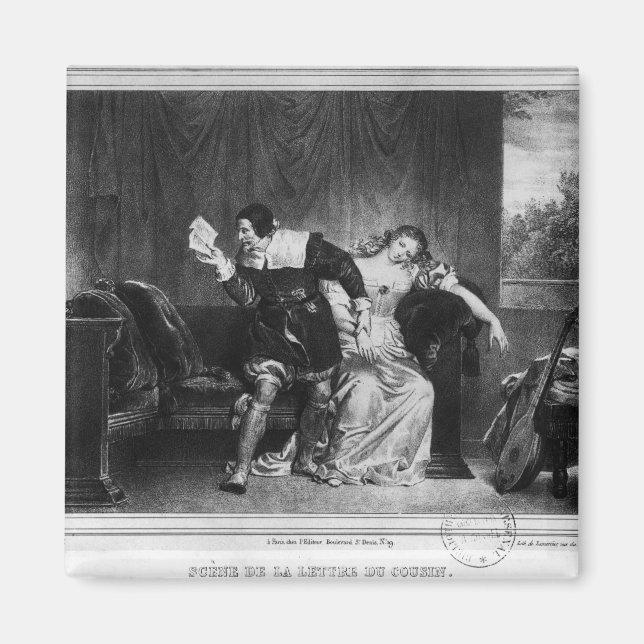 Íman Cena da carta do primo (Frente)