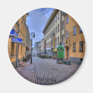 Íman Cena da cidade de Helsínquia Finlandia,