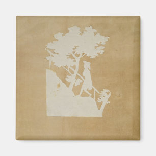 Íman Cena da floresta