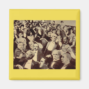 Íman cena da multidão do 1920