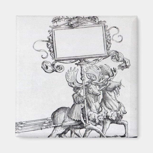 Íman Cena da Procissão Triunfal de Maximiliano (Frente)