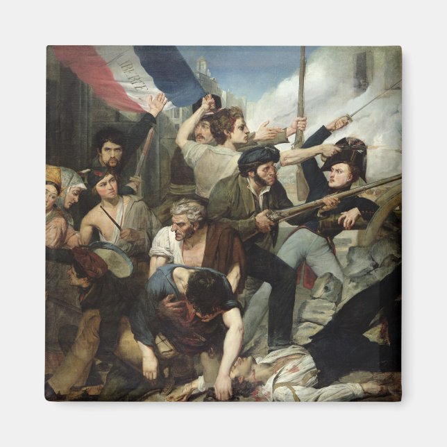 Íman Cena da Revolução de 1830 (Frente)