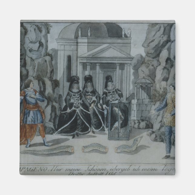 Íman Cena de "A Flauta Mágica" (Frente)