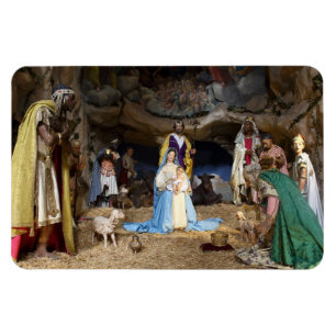 Íman Cena de Natal Antiga
