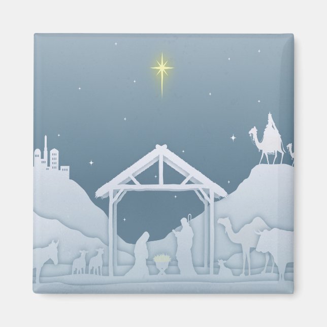 Íman Cena de Natividade (Frente)