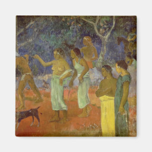 Íman Cena de Paul Gauguin   da vida de Tahitian, 1896