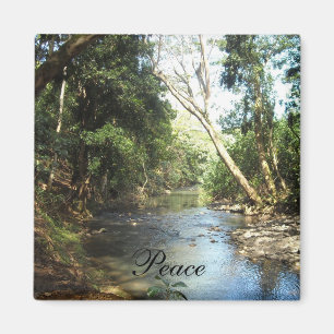 Íman Cena de Paz na Natureza