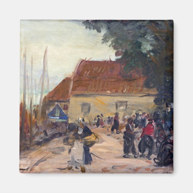 Íman Cena de rua da Robert Henri Volendam (Frente)
