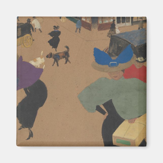 Íman Cena de Rua em Paris (Frente)