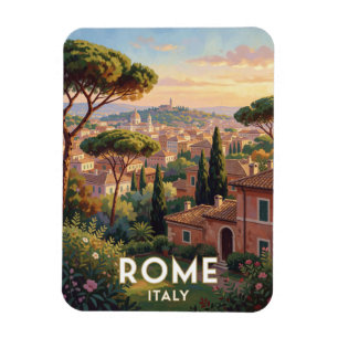 Íman Cena de Viagem ao Coliseu Roma Itália 🏛️