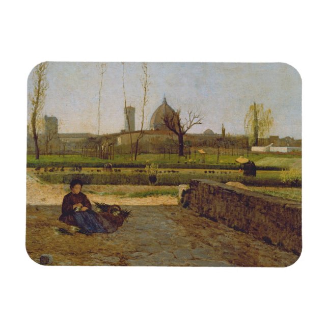 Íman Cena diária, perto de Florença, c.1865 (Horizontal)