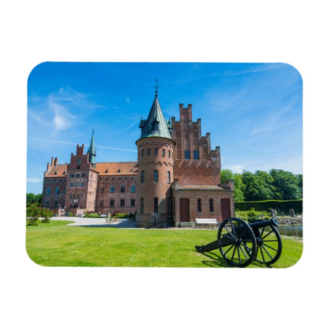 Íman Cena do Castelo Egeskov (Horizontal)