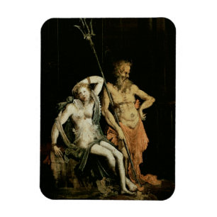 Íman Cena do Inferno: detalhes mostrando Hades e Perséf