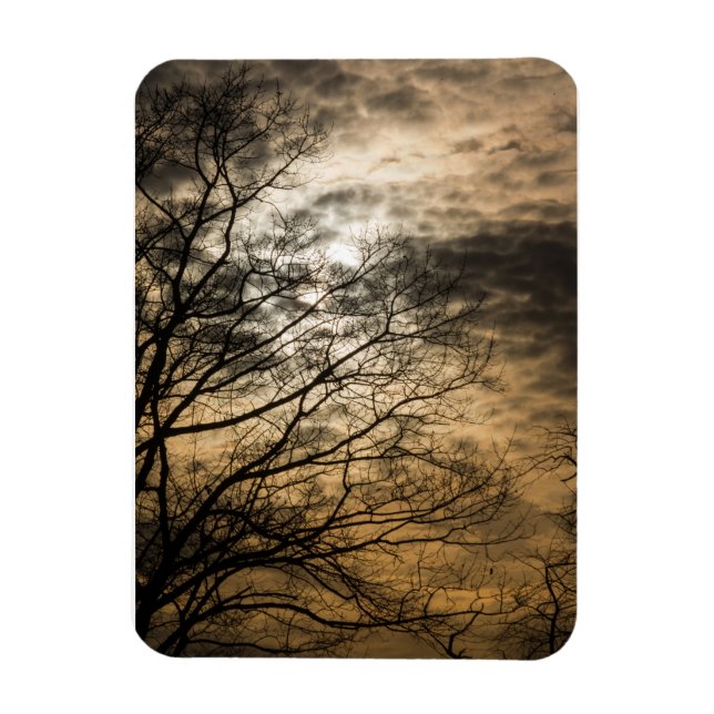 Íman Cena Sol Nublada (Vertical)