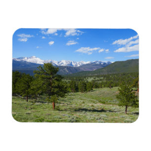 Íman Cenário da Vista da Montanha Rochosa