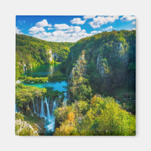 Íman Cenário de cachoeira elegante, Croácia
