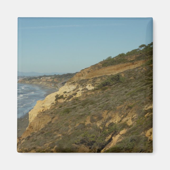 Íman Cenário de Viagem da Costa da Califórnia (Frente)