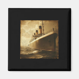 Íman Cenário do navio cruzeiro Rms Titanic vintage zarp