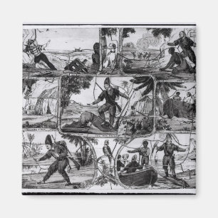 Íman Cenas de "Robinson Crusoe" por Daniel Defoe