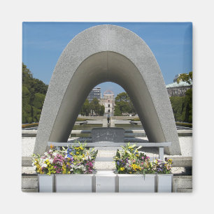 Íman Cenotaph do memorial de Hiroshima