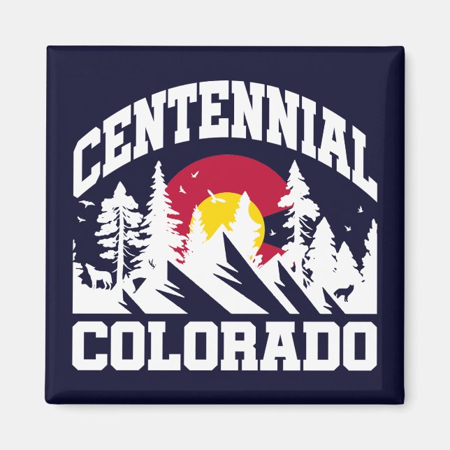 Íman Centenário,Colorado (Frente)