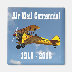 Íman Centenário do Serviço de Correio Aéreo Históri