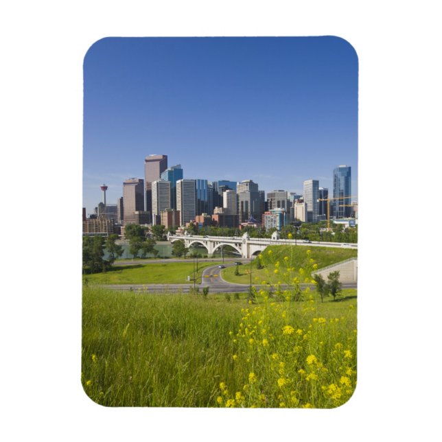 Íman Center Rua Bridge and Centro Calgary, Alberta, 2 (Vertical)