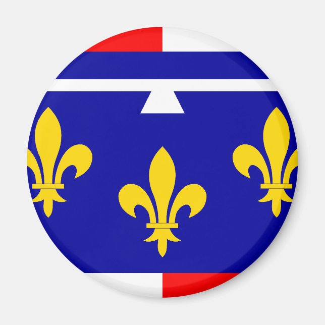 Íman Central, bandeira da França (Frente)