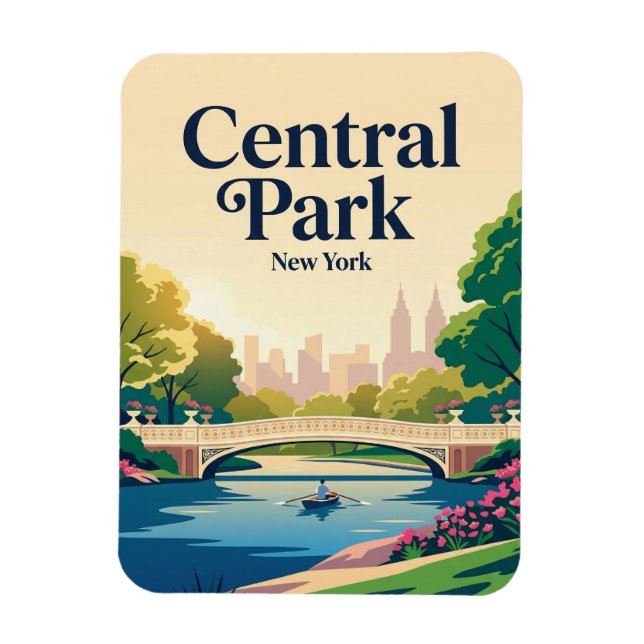 Íman Central Park EUA (Vertical)