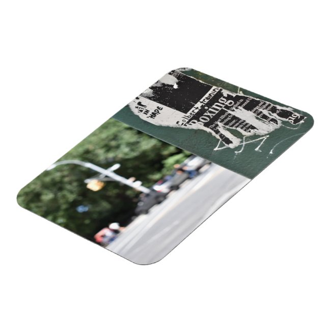 Íman Central Park West NYC Boxer Flyer Fotografia (Left Side)