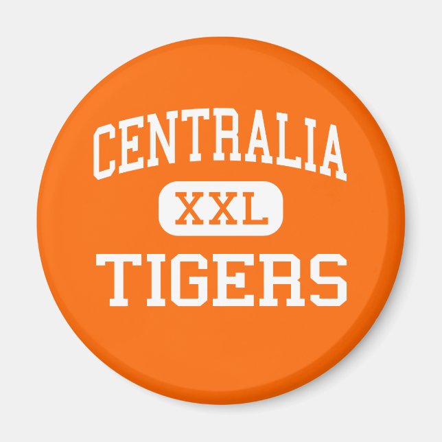 Íman Centralia - Tigres - High - Centralia Washington (Frente)