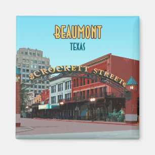 Íman Centro Beaumont Texas, rua Crockett