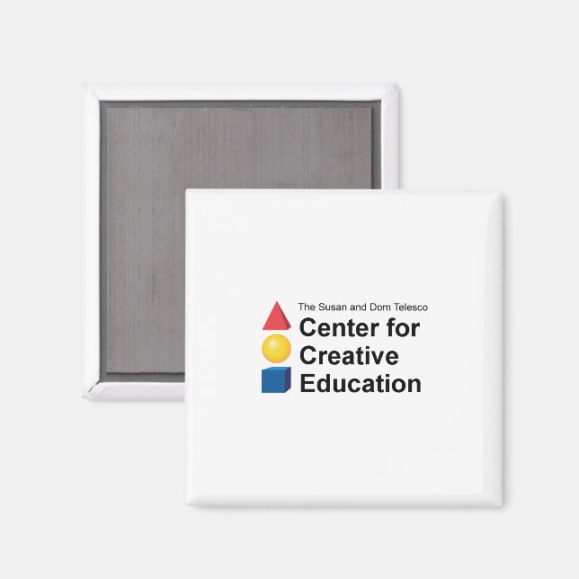 Íman Centro de Educação Criativa Magnet (Front/Back)