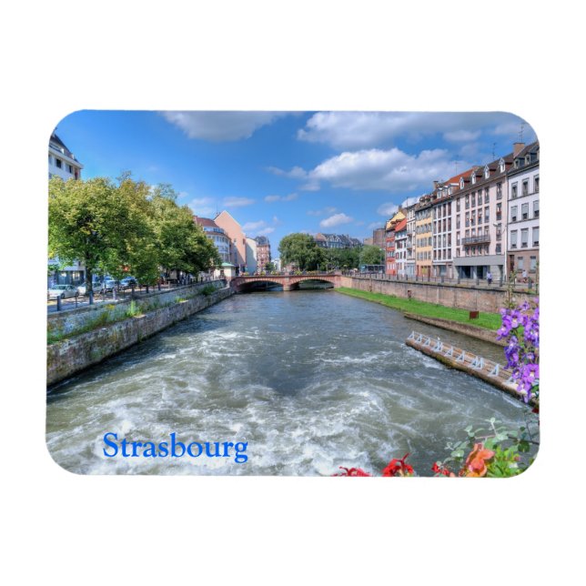 Íman Centro de Estrasburgo, França viagem (Horizontal)