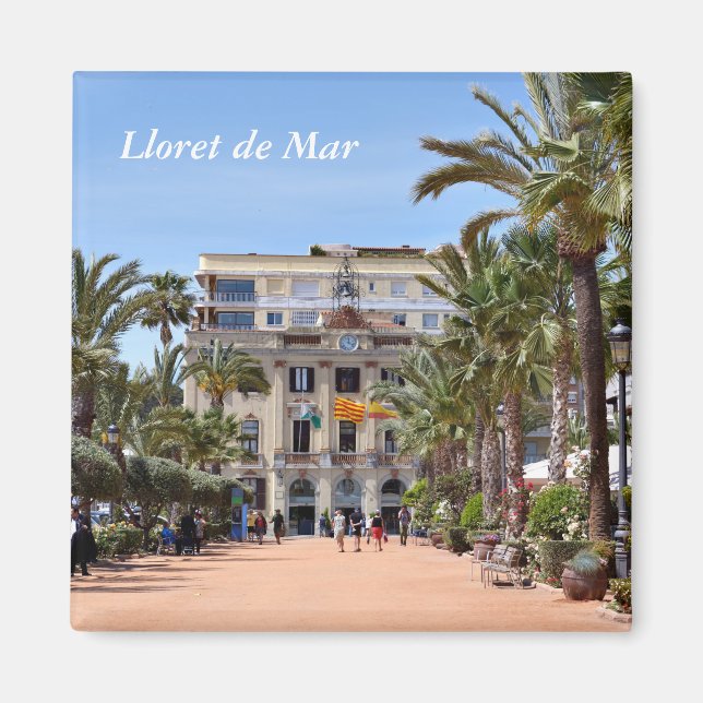 Íman Centro de Lloret de Mar, Espanha (Frente)