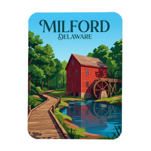 Íman Centro de Natureza Abbott's Mill EUA