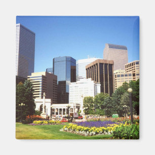 Íman Centro Denver Souvenir Magnet
