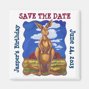 Íman Centro do partido do canguru