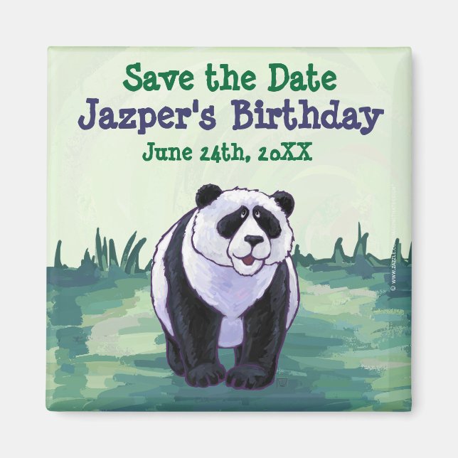 Íman Centro do Partido do Urso de Panda (Frente)