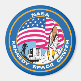 Íman Centro Espacial Kennedy para os Geeks Nerd