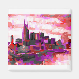 Íman Centro Nashville Tennessee Skyline
