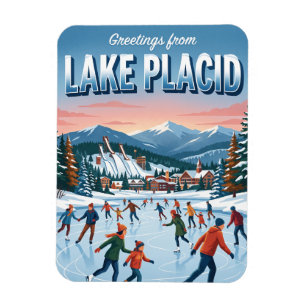 Íman Centro Olímpico de Patinação no Gelo Lake Placid,