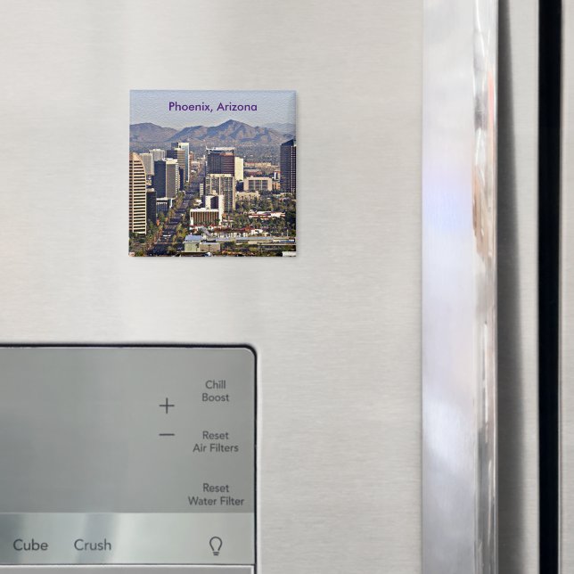 Íman Centro View of Phoenix, Arizona (In Situ (Fridge))